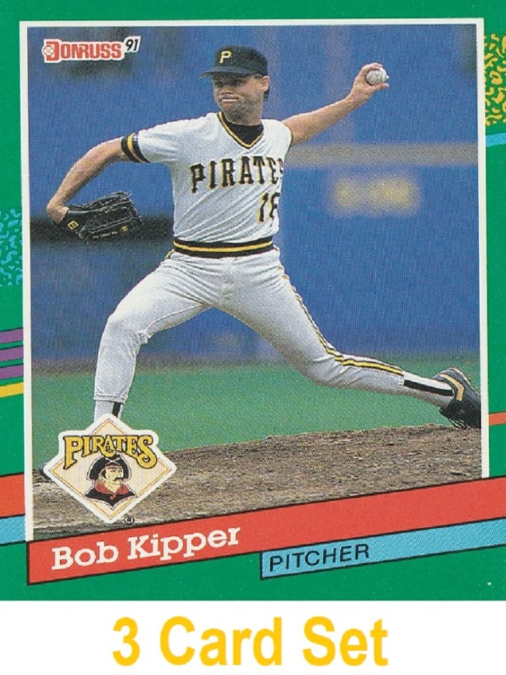 Bob Kipper Baseball Card Collection
